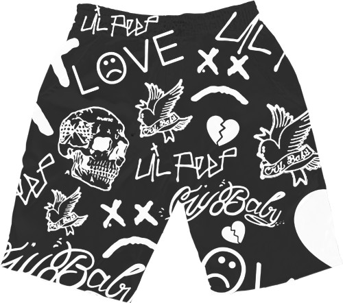 Men's Shorts 3D - Lil Peep - Mfest