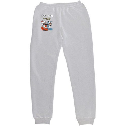 Women's Sweatpants - Cuphead принт - Mfest