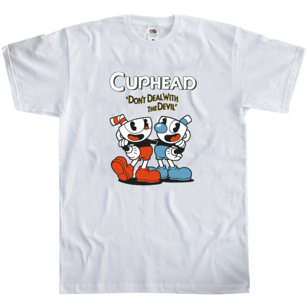 Kids' T-Shirt Fruit of the loom - Cuphead принт - Mfest