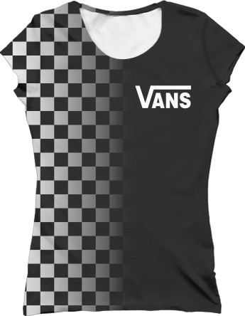 Women's T-Shirt 3D - Vans - Mfest