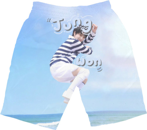 Men's Shorts 3D - Jungwon enhypen 2 - Mfest