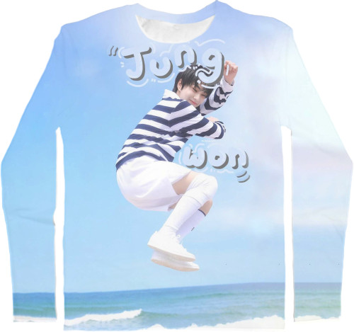 Men's Longsleeve Shirt 3D - Jungwon enhypen 2 - Mfest