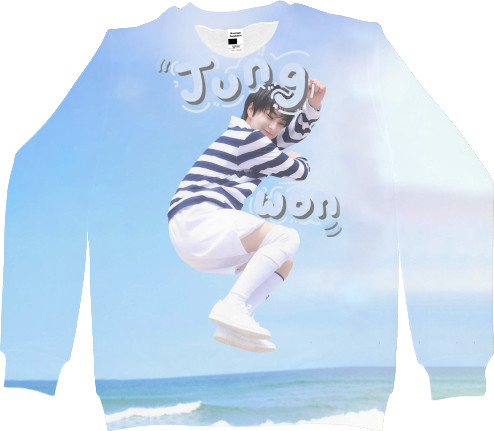 Women's Sweatshirt 3D - Jungwon enhypen 2 - Mfest