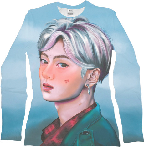 Women's Longsleeve Shirt 3D - Jay 3 - Mfest