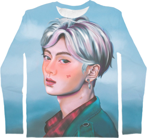 Men's Longsleeve Shirt 3D - Jay 3 - Mfest