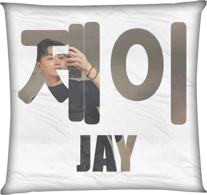 Square Throw Pillow - Jay - Mfest