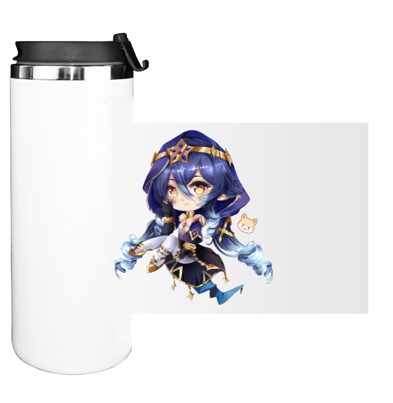 Water Bottle on Tumbler - Genshin Impact Layla 6 - Mfest