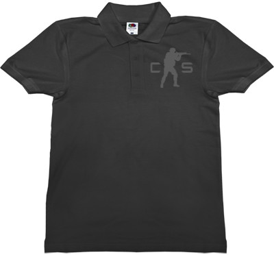 Man's Polo Shirt Fruit of the loom - Counter-Strike - Mfest