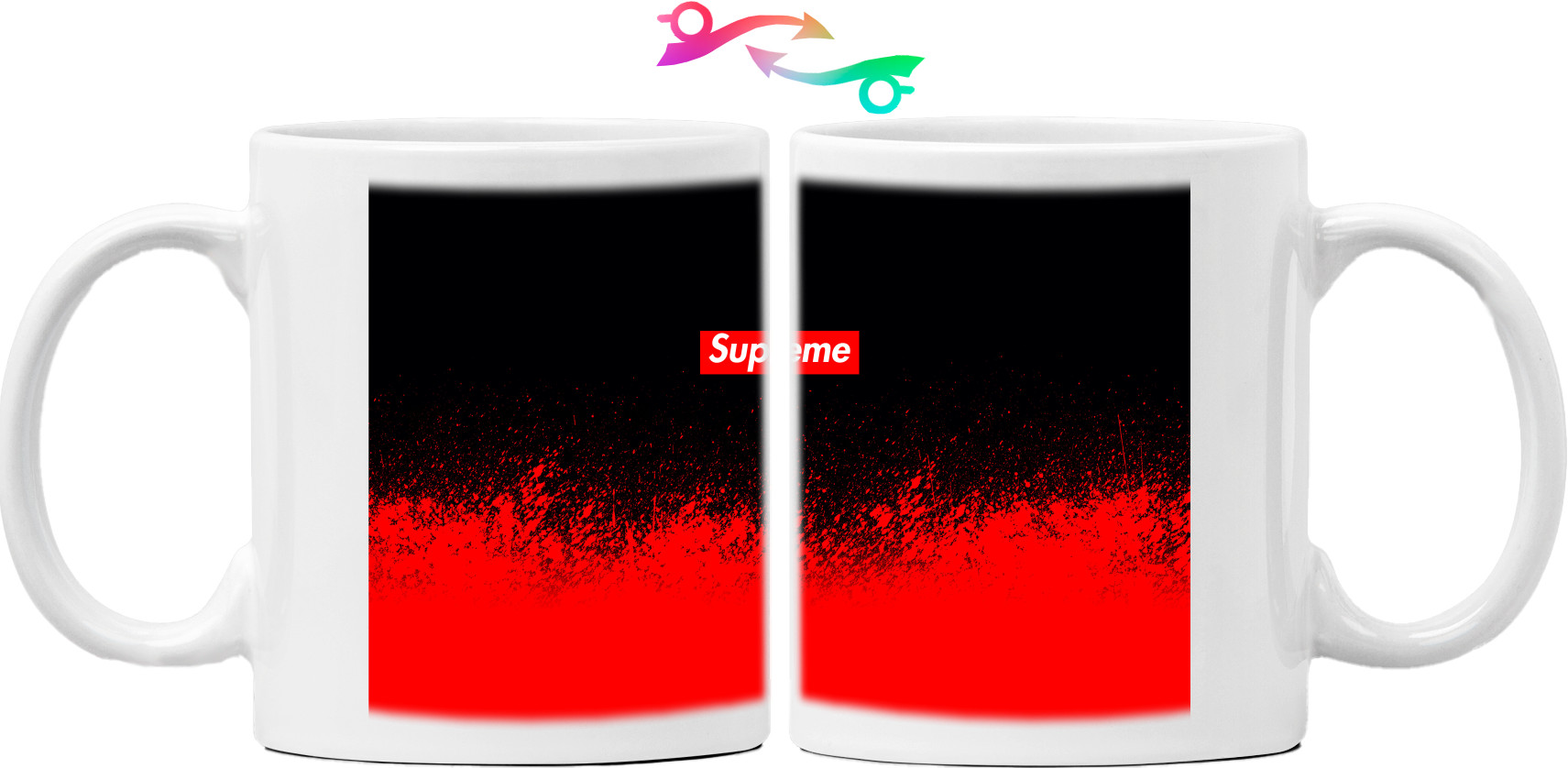 Mug - Supreme (Красная краска) - Mfest