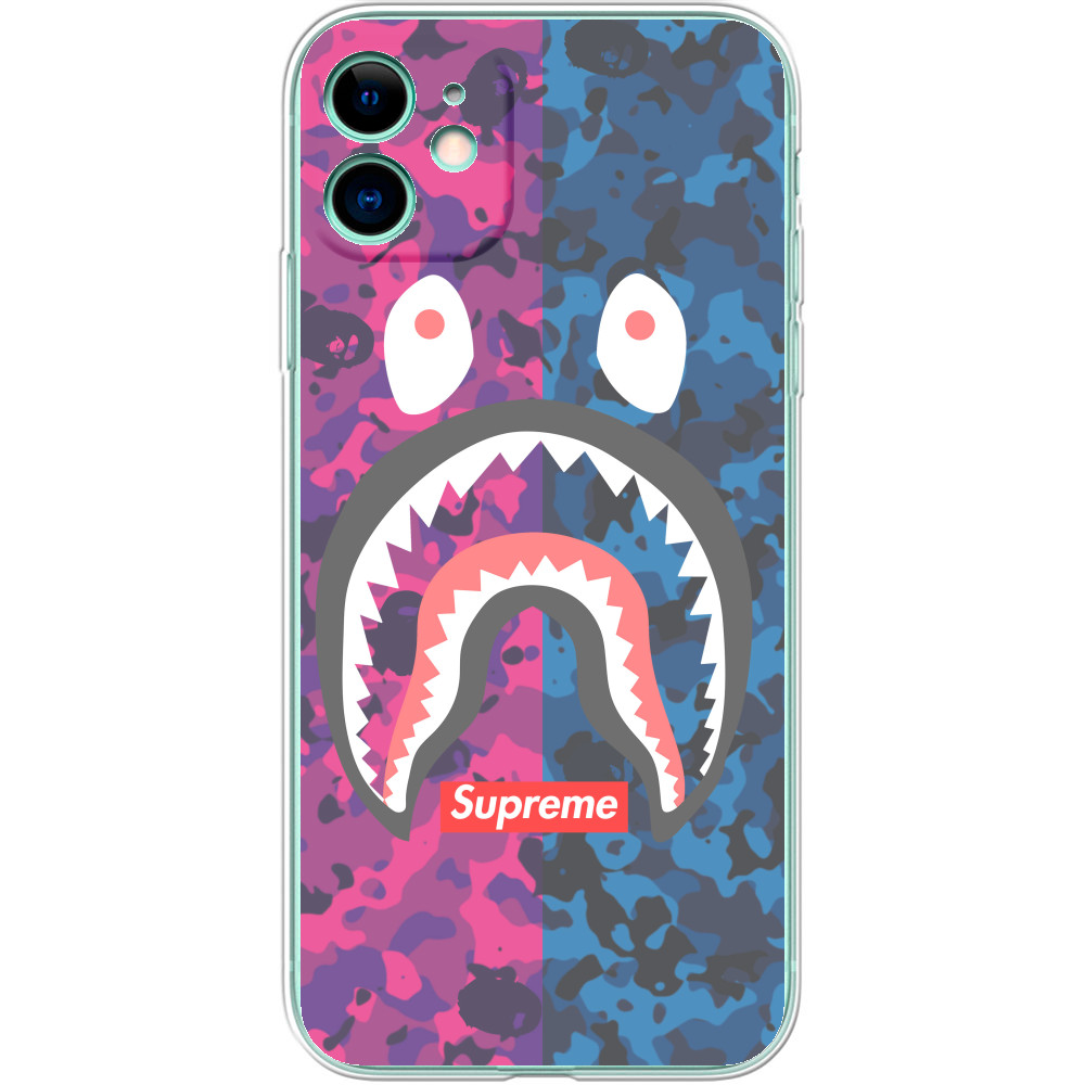 Чохол iPhone - Bape (Supreme) - Mfest