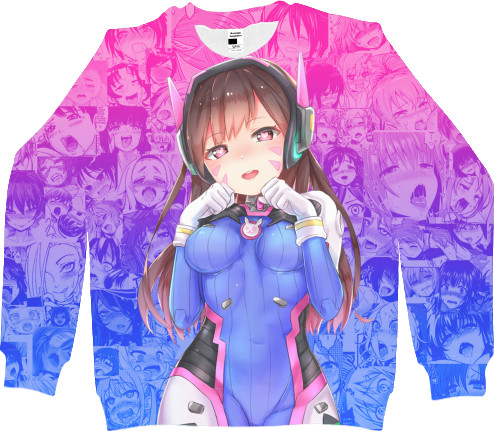 Women's Sweatshirt 3D - Overwatch (Senpai) - Mfest