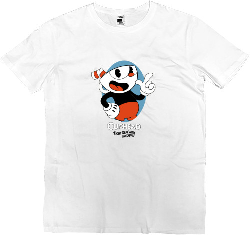 Men’s Premium T-Shirt - CupHead (1) - Mfest