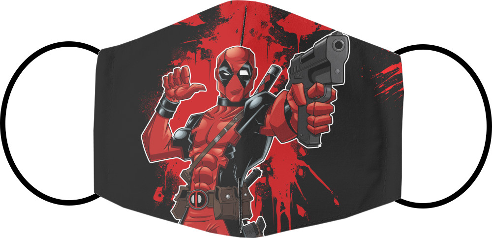 Face Mask - Deadpool (3) - Mfest