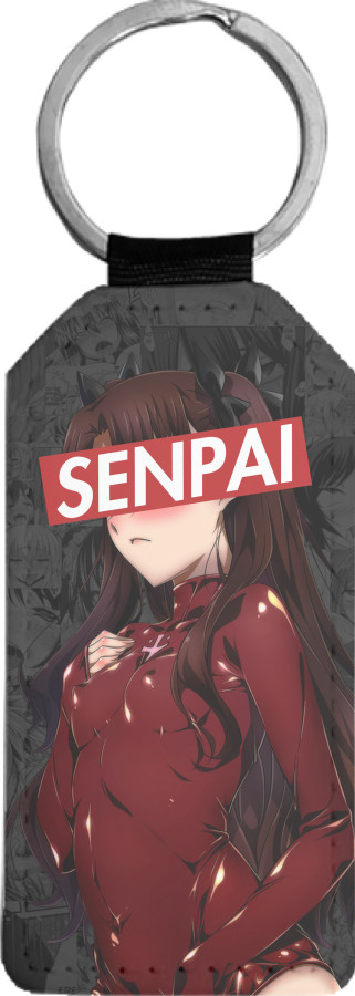 Брелок прямокутний - Anime Senpai 2 - Mfest