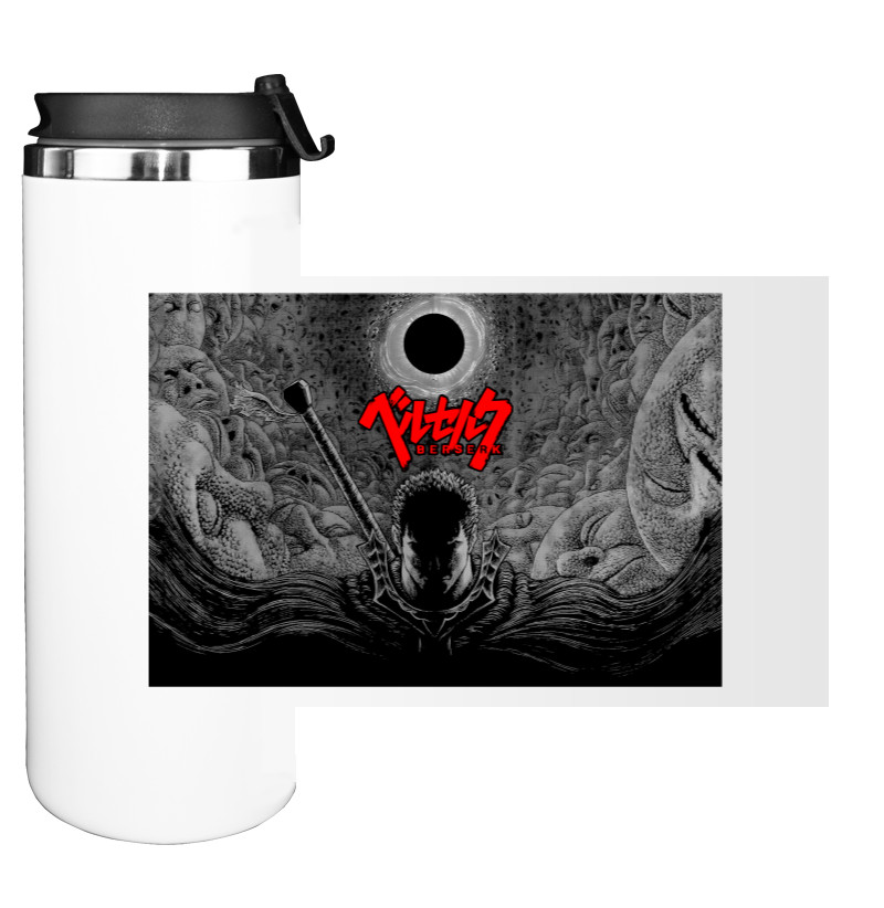 Water Bottle on Tumbler - Berserk (2) - Mfest