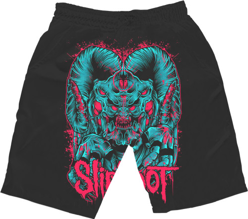 Kids' Shorts 3D - Slipknot (1) - Mfest