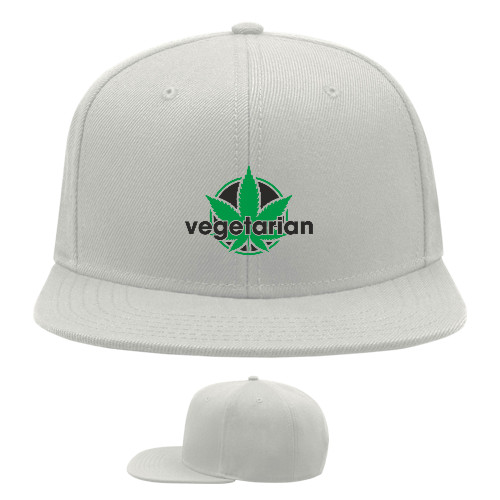 Snapback Baseball Cap - Vegetarian - Mfest