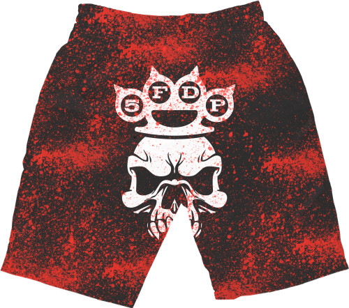 Men's Shorts 3D - Five Finger Death Punch (12) - Mfest