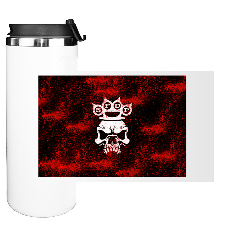 Water Bottle on Tumbler - Five Finger Death Punch (12) - Mfest