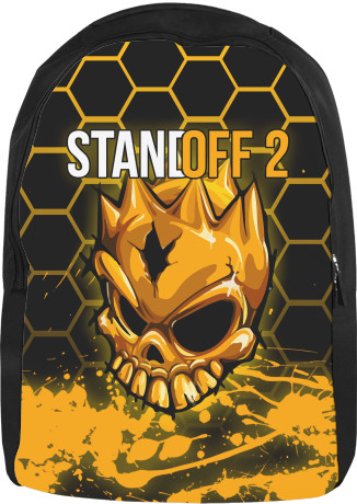 Backpack 3D - STANDOFF 2 [GOLD SKULL] 3 - Mfest