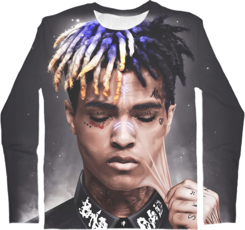 Men's Longsleeve Shirt 3D - XXXTENTACION (4) - Mfest