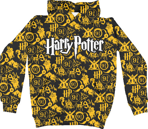 Unisex Hoodie 3D - HARRY POTTER (15) - Mfest