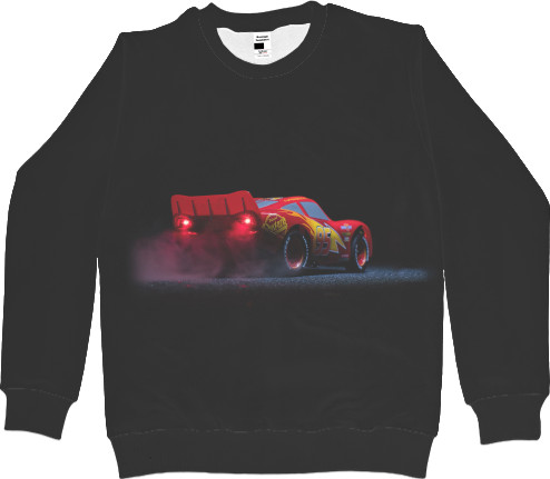 Men's Sweatshirt 3D - Молния Маквин Тачки - Mfest