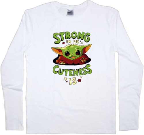 Men's Longsleeve Shirt - Baby Yoda 2 - Mfest