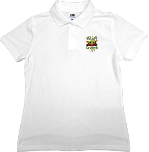 Women's Polo Shirt Fruit of the loom - Baby Yoda 2 - Mfest