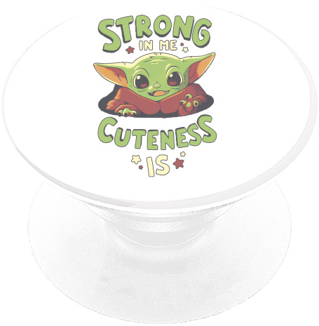 PopSocket Подставка для мобильного - Baby Yoda 2 - Mfest