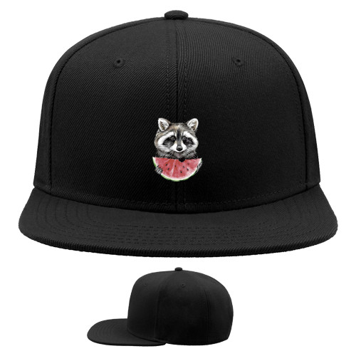 Snapback Baseball Cap - Енот 4 - Mfest