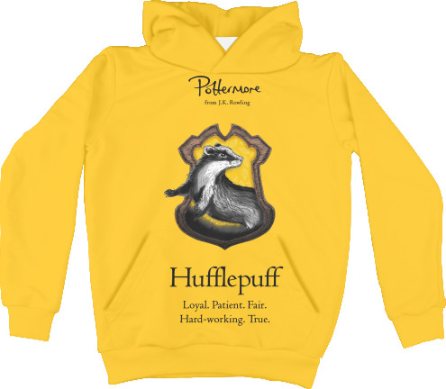 Худі 3D Унісекс - Hufflepuff - Mfest