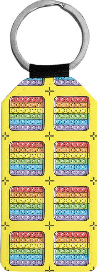 Брелок прямокутний - Піп Іт 4 - Mfest