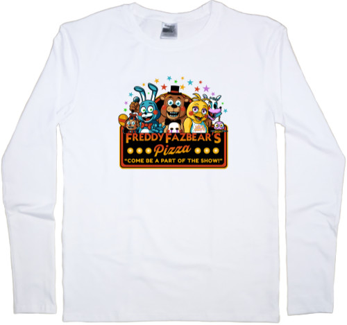 Men's Longsleeve Shirt - Five Nights At Freddy's 2 - Mfest