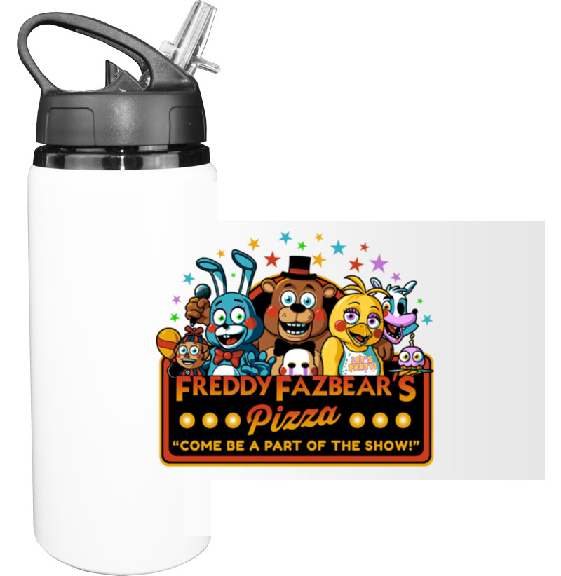 Sport Water Bottle - Five Nights At Freddy's 2 - Mfest