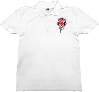 Man's Polo Shirt Fruit of the loom - Звуки України - Mfest