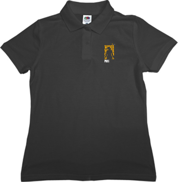 Women's Polo Shirt Fruit of the loom - PUBG - Mfest