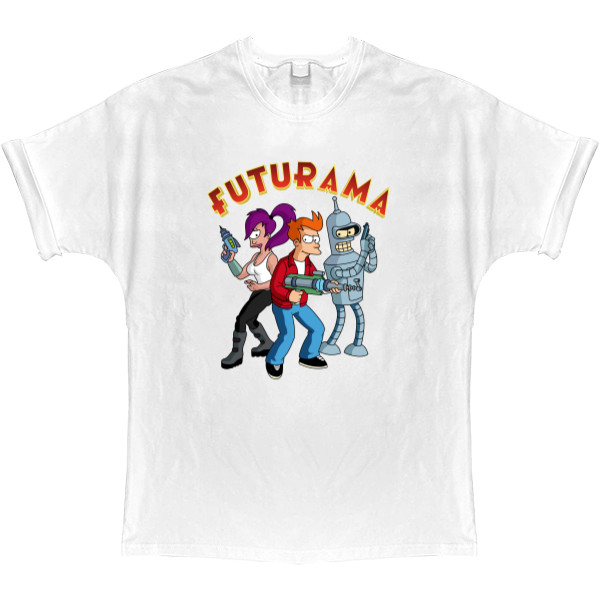 T-shirt Oversize - Futurama (Футурама) 1 - Mfest