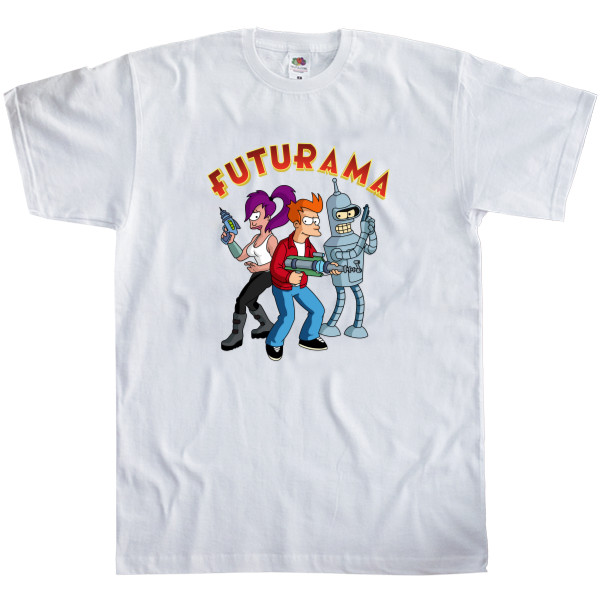 Kids' T-Shirt Fruit of the loom - Futurama (Футурама) 1 - Mfest