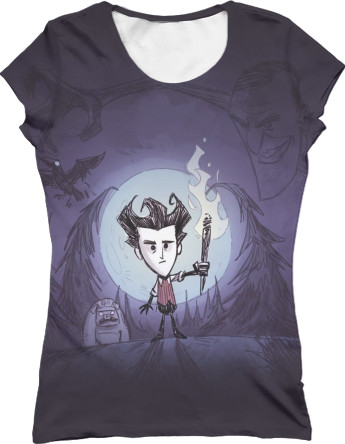 Women's T-Shirt 3D - Don’t Starve (1) - Mfest