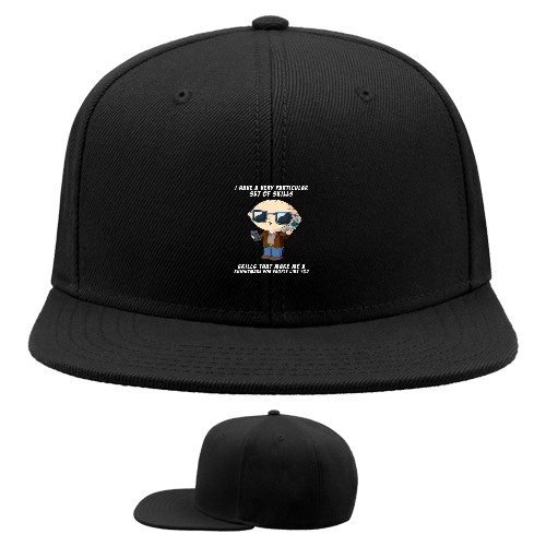 Snapback Baseball Cap - Стьюи Гриффин (Stewie Griffin) 1 - Mfest