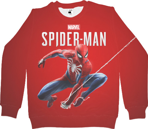 Women's Sweatshirt 3D - Человек паук (Spider-man) - Mfest