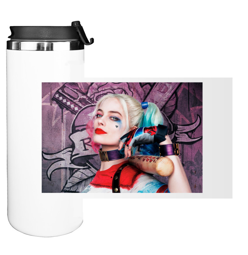 Water Bottle on Tumbler - Харли Квинн (Harley Quinn) - Mfest