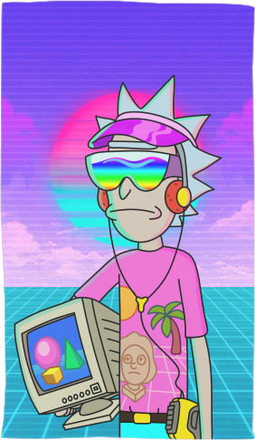 Rick and Morty (Retro Style) 2