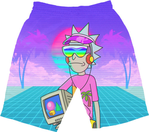 Rick and Morty (Retro Style) 2