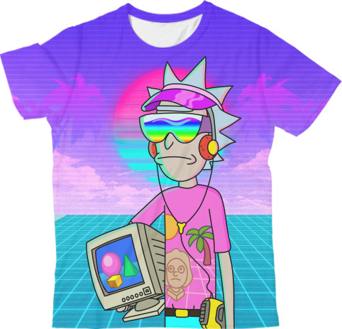 Rick and Morty (Retro Style) 2