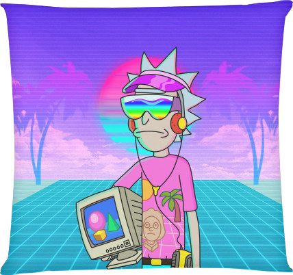 Rick and Morty (Retro Style) 2