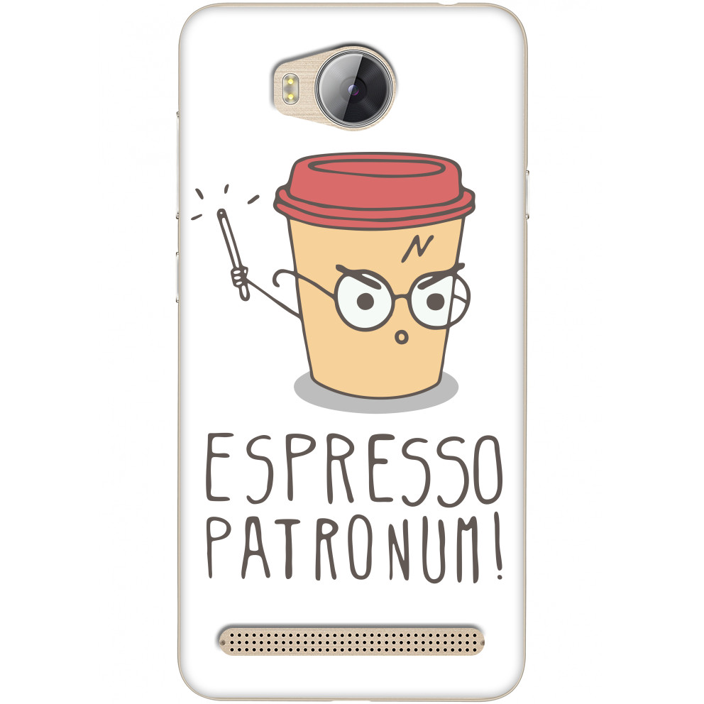 Чехол Huawei - ESPRESSO PATRONUM - Mfest