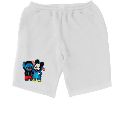 Men's Shorts - Стич и Микки Маус - Mfest