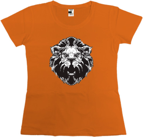 Women's Premium T-Shirt - Лев - Mfest